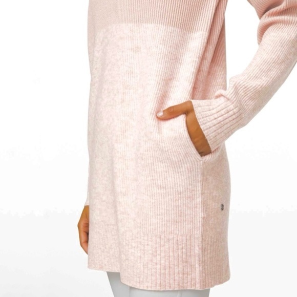 Lululemon Restful Intention Sweater Pullover Tunic Pink Bliss / Heathered Size S - Picture 1 of 11